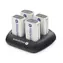 EverActive NC109 / Nabíječka baterií / až 4 baterie 9V 