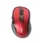 Rapoo M500 Silent Multi-mode červená / bezdrátová optická myš / 1600 DPI / 2.4 Ghz / BT 3.0 a 4.0 / 6 tl. + kolečko