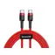 Baseus CATKLF-G09 Cafule červená / kabel USB-C / 60W / 1m