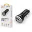 Aligator Nabíječka do auta s 2xUSB výstupem 3.4A černá / smart IC