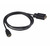 Akasa AK-CBHD26-20BK / kabel HDMI na VGA / FullHD / 60Hz / 2m