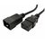 OEM Prodlužovací kabel 230V C19-C20 / 4.5m / černá