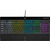 Corsair K55 RGB PRO US černá / Herní klávesnice / RGB LED podsvícení / US layout / USB
