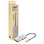 CLUB3D CSV-1543 USB Hub stříbrná / 2 x USB 3.2 Gen 1 + 1 x USB-C 3.2 Gen 1 + 1 x USB-C 3.2 Gen 1 (napájení)