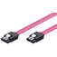 MicroConnect Propojovací kabel SATA 7pin - SATA 7pin 0.3m fialová / SATA I 