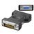 MicroConnect Analog adaptér DVI-I (M) - VGA (F) černá