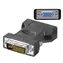 MicroConnect Analog adaptér DVI-I (M) - VGA (F) černá