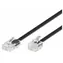 MicroConnect Modulární kabel RJ11 - RJ45 3m černá