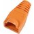 MicroConnect Kryt konektoru RJ45 oranžová / 50ks