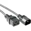 MicroConnect Prodlužovací kabel C19 - C14 0.5m černá