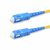 MicroConnect Optical Fibre Cable SC/SC Singlemode simplex OS2 5m žlutá