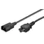 MicroConnect Prodlužovací kabel C14 - C5 1.8m černá
