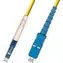MicroConnect Optical Fibre Cable LC/SC Singlemode simplex OS2 5m žlutá