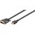 MicroConnect kabel Dual-link HDMI (M) - DVI-D 24+1 (M) 3m černá / FullHD (1920x1080) @ 60Hz / obousměrný 
