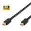 MicroConnect mini DisplayPort Kabel v1.4 1m černá / 8K / 32.4Gbit/s
