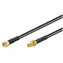 MicroConnect WLAN anténní kabel kabel SMA reverse konektor - SMA jack 1m černá 