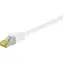 MicroConnect CAT7 S/FTP Patch Cord 5m bílá / LSZH