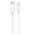 MicroConnect datový kabel USB-C - Lightning 2m bílá