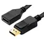 MicroConnect Prodlužovací kabel DisplayPort M-F 3m černá / 21.6Gbit/s