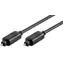 MicroConnect Toslink optický kabel 10m černá 