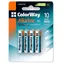 Colorway alkalická baterie AAA 4ks / 1.5V / Blister      