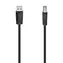 Hama 200602 propojovací kabel USB 2.0 A samec na USB-B samec 1.5m černá