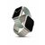 Uniq REVIX Reversible Magnetic řemínek pro Apple Watch 41 & 40 & 38mm - SAGE (šedozeleno-béžová)