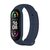 FIXED Silicone Strap Silikonový řemínek pro Xiaomi Band 7/Mi Band 6/Mi Band 5 modrá