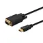SAVIO CL-103 Kabel HDMI A - VGA M/M 1.8m / FullHD / 60Hz