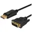 SAVIO CL-106 Kabel DisplayPort  - DVI-D M/M 1.8m