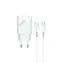 SAVIO LA-05 bílá / síťová nabíječka / QC3.0+PD / USB-A / USB-C / 1m kabel