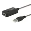 SAVIO CL-76 Kabel prodlužovací USB-A M/F černá 5m