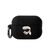 Karl Lagerfeld 3D Logo NFT Karl Head Silikonové Pouzdro pro Apple Airpods Pro 2 černá