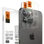 Spigen Glass EZ Fit Optik Pro ochranné sklo na fotoaparát pro Apple iPhone 16/15/14 Pro & 16/15/14 Pro Max 2ks černá