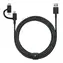 Native Union Belt Universal Cable USB-C/Lightning 1.5m černá