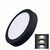 Solight WD172-B LED mini panel CCT / přisazený / 18W / 1530lm / 3000K / 4000K / 6000K / kulatý / černá barva