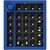 Keychron Q0+ Barebone modrá / Hliníkové tělo klávesnice / RGB / bez kláves 