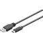 Goobay 55468 kabel USB 2.0 A M na USB-C M 1.8 m