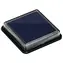 IMMAX TERRACE venkovní solární LED osvětlení černá / 1.5W / 30lm / IP68 / 110x110x22mm