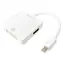 LogiLink CV0045A Mini DisplayPort (M) - HDMI & DVI-I & DP (F) adaptér 