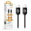 Aligator Datový kabel POWER 5A USB-C - USB-C 1.5m černá / 100W