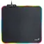 Genius GX-Pad 260S RGB Designová herní podložka pod myš s RGB LED černá / 260 x 240 x 3 mm / RGB podsvícení