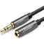 UGREEN Prodlužovací kabel 3.5 mm jack (M-F) 1m šedá