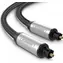 UGREEN AV108 Toslink audio optický kabel (M-M) hliníkový oplet 1m šedá