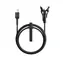 Nomad Kevlar USB-A Universal  kabel - 1.5 m černá