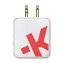 SKROSS bezdrátový audio adaptér / vysílač-přijímač 2v1 / Bluetooth / 3.5mm mini jack