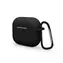 Epico silikonové pouzdro Outdoor Cover s karabinou pro Apple AirPods 3 černá
