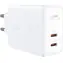 Acefast PD50W GaN nabíječka bílá / 2x USB-C / 50W