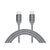 Nevox Kabel USB-C (M) - USB-C (M) 1 m šedá / 100W