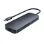 Hyper EcoSmart Gen. 2 USB-C Hub 11v1 černá / 2x USB-C / 2x USB-A / microSD / SD / Ethernet / jack 3.5 mm / 2x HDMI 4K